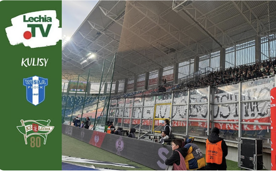 My jesteśmy z gdańską Lechią! - kibice i kulisy meczu z Wisłą